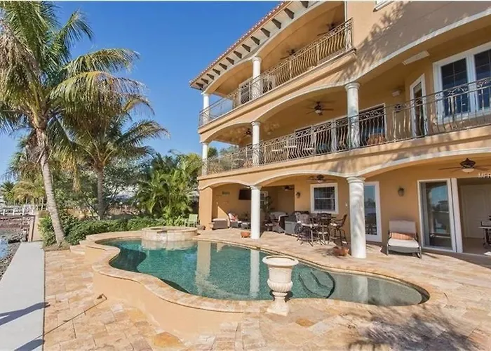 Large Mediterranean Oasis - Water Views & Pool * Clearwater Beach